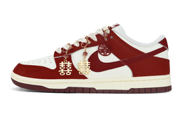 Nike Кроссовки для скейтбординга Dunk, легкие, противоскользящие и износостойкие, женские, красные hj3491-161(team119-缔结良缘) | red