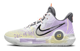 Nike Баскетбольные кроссовки KD Trey 5 IX унисекс, средний верх, желтый/фиолетовый/серый/черный cw3402-011(team683-男女同款月色星空) | light purple