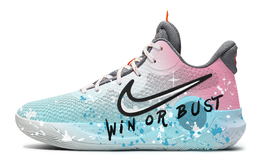 Nike Баскетбольные кроссовки KD Trey 5 IX унисекс, средний верх, синие/розовые/черные/белые/серые cw3402-011(team683-男女同款观察者) | lake blue