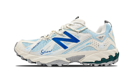 New Balance Низкие износостойкие кроссовки для активного отдыха 610T, унисекс, белые, синие ml610tag(team443-海盐嘟嘟) | white blue
