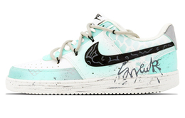 Nike Кроссовки для скейтборда Court Vision Smoke And Rain Green с противоскользящим покрытием, износостойкие, унисекс, светло-голубые cd5463-101(team92-烟雨青色） | light cyan