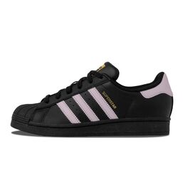 Adidas Низкие, износостойкие, противоскользящие кроссовки для скейтбординга SUPERSTAR, унисекс, черно-фиолетовые eg4959(team837-淡紫丁香) | black purple