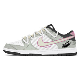 Nike Кроссовки для скейтбординга Dunk Joy Lemon, износостойкие, унисекс, белые, зеленые dd1391-100(team778-潮酷滑板) | white green