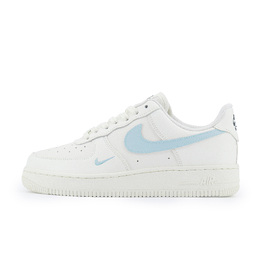 Nike Кроссовки для скейтбординга Air Force 1 с противоскользящим покрытием, износостойкие, женские, белые, синие hf1058-133(team4448-双钩空军5） | white blue