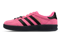 Adidas Кроссовки для скейтбординга GAZELLE с противоскользящим износостойким верхом, женские, черно-розовые ji2585(team652-aog黑粉双带) | black pink