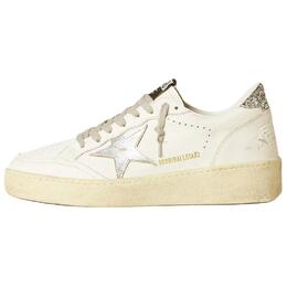 Golden Goose Кроссовки Ball Star 2 Deluxe White Silver Womens gwf00804.f006966.80185