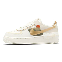 Nike Кроссовки Air Force 1 Landscape Mood с низким верхом, противоскользящие, женские, белые dz1847-108(team366-山水意境) | white