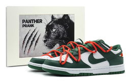 Nike Кроссовки для скейтбординга Dunk Slip с низким верхом, унисекс, зеленые, белые dd1391-101(team560-男女同款小绿警戒) | green white