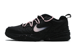 Nike Низкие кроссовки Air Monarch 4 с защитой от скольжения, износостойкие, унисекс, черно-розовые 415445-001(team140-黑粉莓莓解构) | black pink