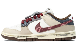Nike Кроссовки для скейтбординга Dunk Spring с противоскользящим покрытием, износостойкие, женские, коричневые, красные dd1503-124(team615-迎春) | brown red