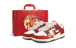Nike Кроссовки для скейтбординга Dunk, легкие, противоскользящие и износостойкие, женские, красные, бежевые hj3491-161(team119-鸳鸯比翼礼盒) | red beige