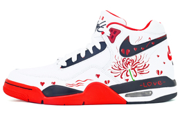 Nike Баскетбольные кроссовки Flight Legacy Endless Love с мягкой подошвой и противоскользящим эффектом, винтажные, унисекс, красные bq4212-100(team397-无尽的爱） | red