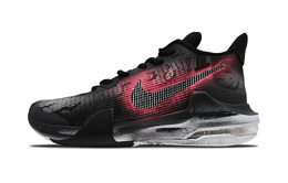 Nike Баскетбольные кроссовки Air Max Impact Cushioning с низким верхом, износостойкие, унисекс, черно-розово-красные dc3725-100(team282-黑潮钩影2.0) | black rose red