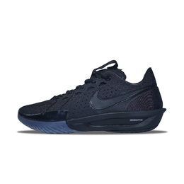 Nike Баскетбольные кроссовки Air Zoom GT Cut 3 с амортизацией, противоскользящие, износостойкие, низкие, унисекс, черные dv2918-004（team741-黑武士） | black