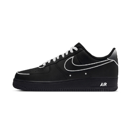 Nike Кроссовки Air Force 1 с низким верхом, противоскользящие и износостойкие, унисекс, черно-белые cw2288-001（team598-曙光） | black white