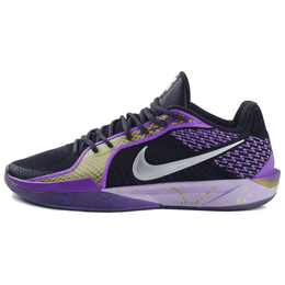 Nike Баскетбольные кроссовки Sabrina 2 с низкой амортизацией, износостойкие, унисекс, фиолетово-серебристые fz1517-500(team679-男女款湖人曼巴) | purple silver