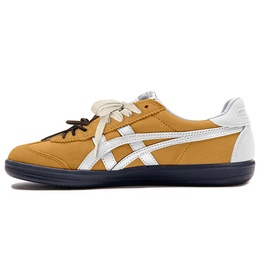 Onitsuka Tiger Ударопрочные низкие кроссовки для скейтбординга Tokuten, унисекс, коричневые, белые 1183a907-021(teamy-男女款树芒果粒红米黄白 | brown white