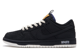 Nike Кроссовки для скейтбординга Dunk SB с противоскользящими и износостойкими свойствами, низкие, унисекс, черные dx6775-400(team734-黑洞) | black
