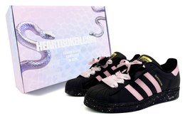 Adidas Низкие износостойкие кроссовки для скейтбординга SUPERSTAR Coverage Coverage, унисекс, черные eg4959(team45-蝴蝶结礼盒款） | black