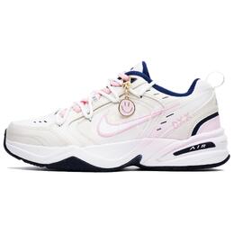 Nike Кроссовки Air Monarch 4 с противоскользящей подошвой и износостойкой поддержкой, увеличивающие рост, унисекс, серо-розовые 415445-102(team145-罗马花园) | gray pink