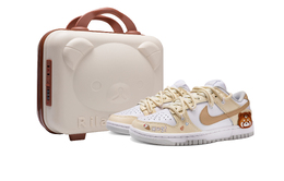 Nike Кроссовки для скейтбординга Dunk Anti-Slip, износостойкие, женские, желтые, белые dd1503-103（team717-甜心熊趣） | yellow white