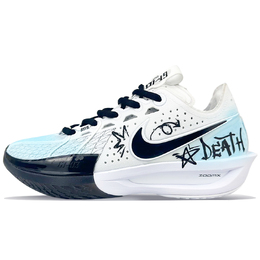 Nike Баскетбольные кроссовки Air Zoom GT Cut 3 с амортизацией, износостойкие, низкие, унисекс, сине-белые dv2918-102(team40-万物归寂蓝) | blue white