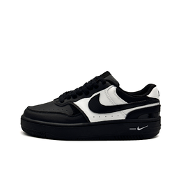 Nike Кроссовки для скейтбординга Gamma Force Moon Silhouette, износостойкие, низкие, унисекс, черные, белые fq6476-010（team471-皓月倩影） | black