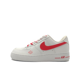 Nike Кроссовки Air Force 1 с низким верхом, устойчивые к истиранию и скольжению, унисекс, белые, красные cw2288-111(team603-红钩魅影） | white red