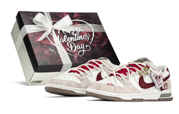 Nike Кроссовки для скейтбординга Dunk, нескользящие и износостойкие, увеличивающие рост, унисекс, экрю-красные hq1175-240(teama-爱心使者s-box) | ecru red
