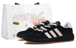 Adidas Кроссовки для скейтбординга Grand Court Base 00s с противоскользящим покрытием, износостойкие, унисекс, черно-бежевые ih6184(team645-乌龙奶茶) | black beige