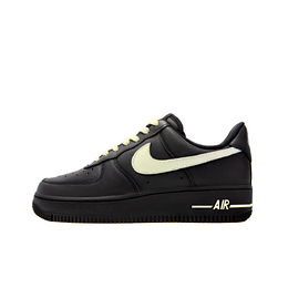 Кроссовки Air Force 1 с низким верхом, устойчивые к истиранию и скольжению, женские, цвет: черный, желтый Nike, Black Yellow dd8959-001(team189-吞吞) | black yellow