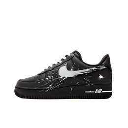 Nike Кроссовки для скейтбординга Air Force 1 с низким верхом, износостойкие и нескользящие, женские, черно-серые dd8959-001(team676-思念) | black gray