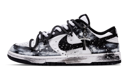 Nike Кроссовки для скейтбординга Dunk Dawn's Shadow с противоскользящим покрытием, легкие, дышащие, низкие, унисекс, черно-белые dd1391-100(team776-破晓之影) | black white