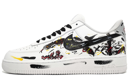 Nike Кроссовки Air Force 1 с антискользящим покрытием, износостойкие, низкие, для скейтбординга, унисекс, черные, белые cw2288-111(team400-墨色九渊男女款黑) | black white