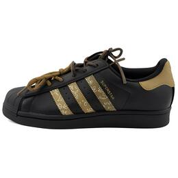 Adidas SUPERSTAR Износостойкие и нескользящие низкие кроссовки для скейтбординга унисекс, черно-коричневые eg4959（team-951-沙地荒漠） | black brown