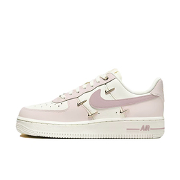 Nike Кроссовки для скейтбординга Air Force 1 с противоскользящим износостойким верхом, женские, розовые, белые fv3654-111(team703-粉例子) | pink white