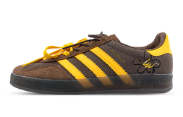 Adidas Кроссовки для скейтбординга GAZELLE INDOOR с низким верхом, унисекс, желто-коричневые ji2588(team652-ao黄棕太阳花) | yellow brown