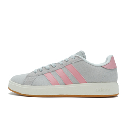 Adidas Кроссовки для скейтбординга Grand Court Base 00s, нескользящие, износостойкие, унисекс, серо-розовые ih6185(team837-粉漾浅灰) | pink gray