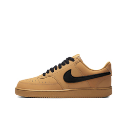 Nike Кроссовки Court Vision 1 Wheat Shadow Black Hook с низким верхом, устойчивые к скольжению, унисекс, коричневые cd5463-200（team856-麦影黑钩1.0） | brown