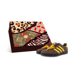 Adidas Кроссовки для скейтбординга GAZELLE INDOOR с низким верхом, унисекс, желто-коричневые ji2588(team652-ao黄棕太阳花box) | yellow brown