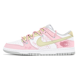 Nike Кроссовки для скейтбординга Dunk Joy Lemon с противоскользящим эффектом, женские, розовые dd1503-103(team778-心动日记) | pink