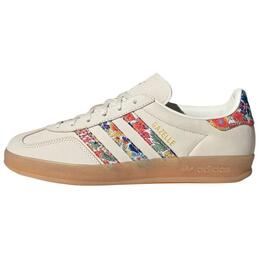 Женские кроссовки Adidas Gazelle Indoor Liberty London Floral Embroidery Stripes Adidas, Beige jh7370 | beige
