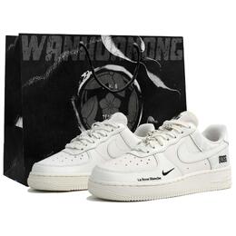 Nike Кроссовки Air Force 1 Low Top для скейтбординга, женские, белые hf1058-133(team113-白玫瑰s-box) | white