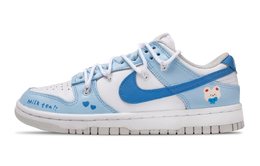 Nike Кроссовки для скейтбординга Dunk Blue Dream Elf с противоскользящим покрытием, износостойкие, женские, небесно-голубые dd1503-103（team717-蓝梦精灵-ss） | sky blue