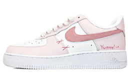 Nike Кроссовки Air Force 1 с противоскользящим износостойким низким верхом для скейтборда, унисекс, розовые cw2288-111(team369-春日少女) | pink