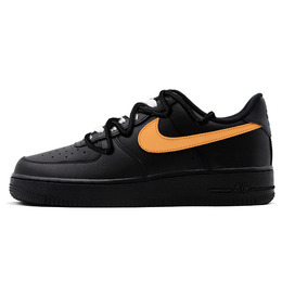 Nike Кроссовки Air Force 1 с низким верхом, противоскользящие, износостойкие, унисекс, оранжевые cw2288-001(teamy-男女款暗夜使者橙黑) | orange