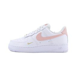 Nike Кроссовки для скейтбординга Air Force 1 07 Essential «Rust Pink» с нескользящей подошвой, износостойкие, женские, белые, розовые cz0270 -103(team448-粉色） | white pink