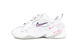 Nike Женские кроссовки M2K Tekno с низким, массивным верхом, износостойкие и нескользящие, белые, розовые ao3108-100(team654-甜粉蜜蜜 ) | white pink