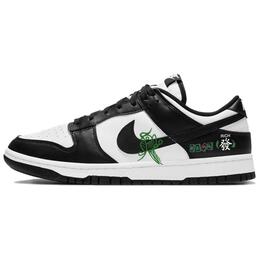 Nike Кроссовки для скейтбординга Dunk Slip с амортизацией, износостойкие, низкие, унисекс, черные dd1391-100(team335-发发发财) | black