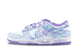 Nike Кроссовки для скейтбординга Dunk A Midsummer Night's Dream с противоскользящим покрытием, износостойкие, унисекс, белые, фиолетовые dd1873-108（team626-仲夏夜之梦） | white purple